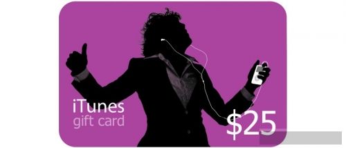 iTunes Gift Card 25$